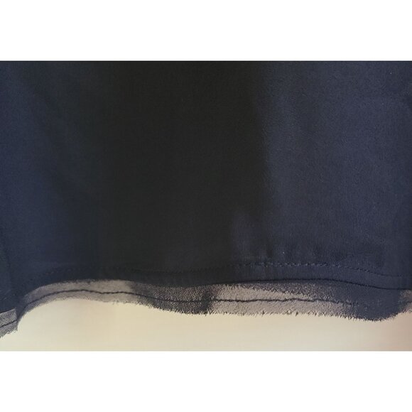 Torrid Sleeveless Black V-Neck Chiffon Tunic Top 1x Size 14-16 New With Tags - Picture 6 of 12